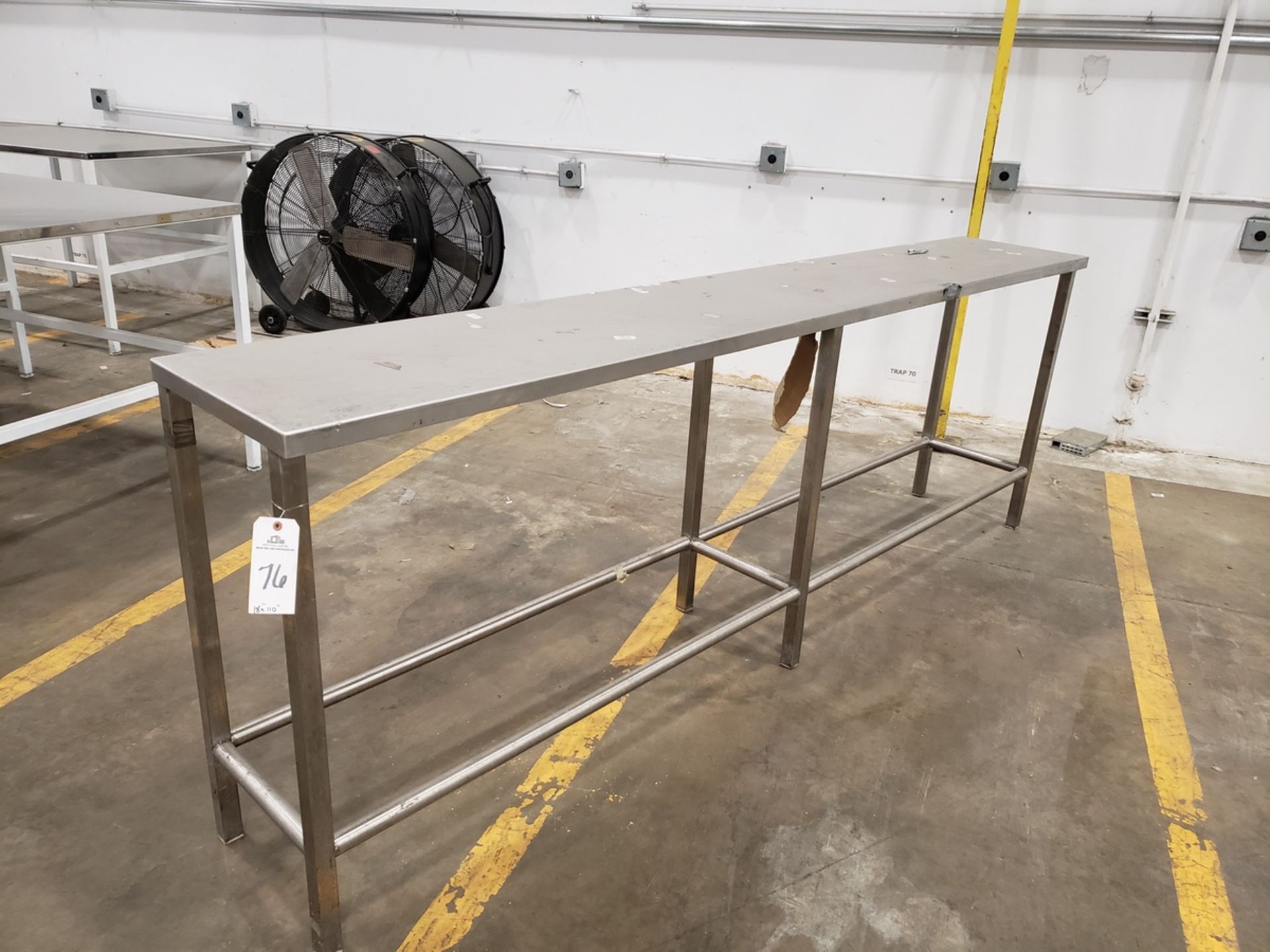 Lot of (34) Stainless Steel Tables, Including: (5) Stainless Steel Table, 30" x 6 | Rig Fee: $2000 - Image 28 of 32