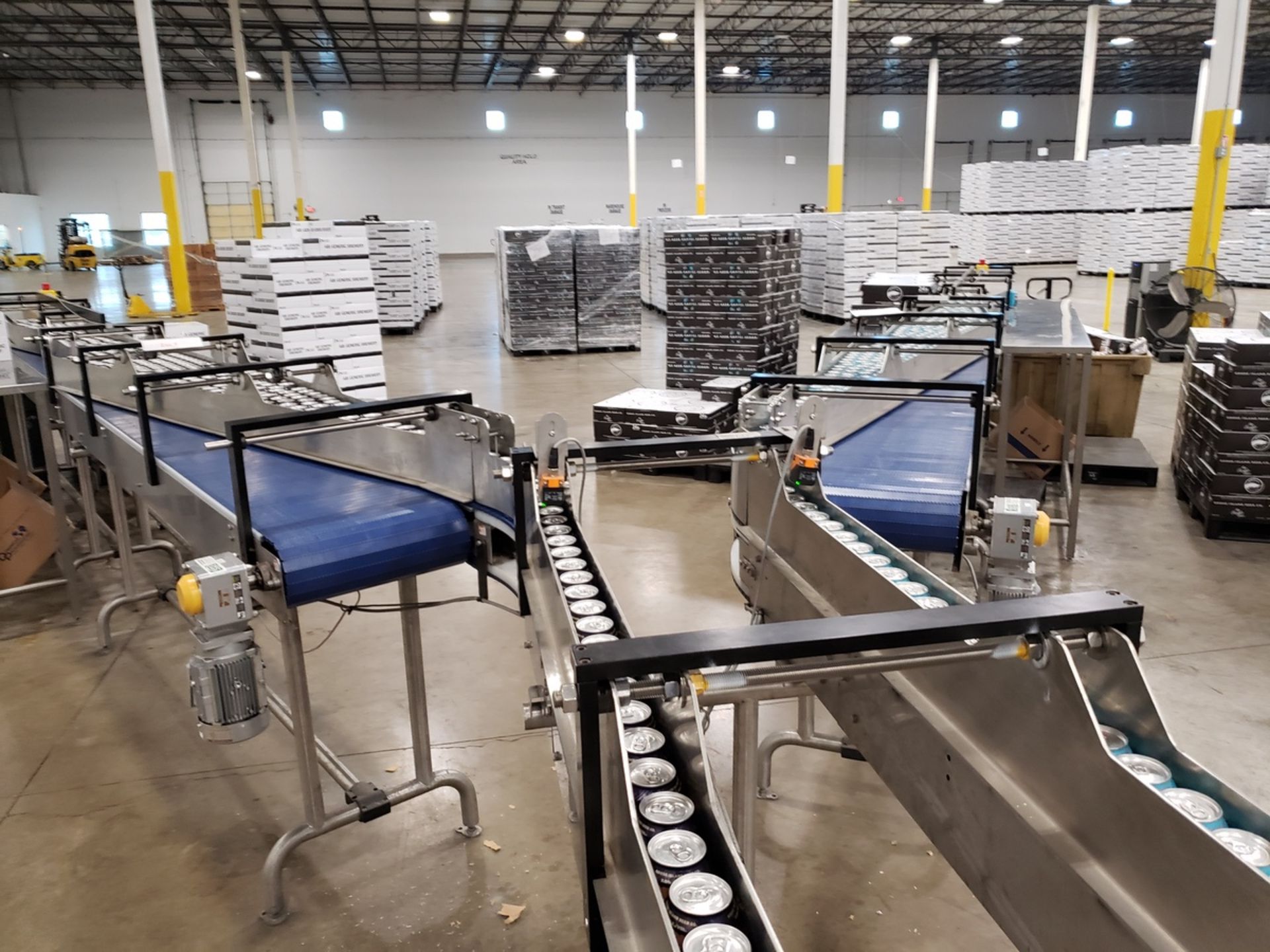 2021 Inmace Stainless Steel Cartoner Feed Conveyor, (6) Lane, W/ (6) Load Stations, | Rig Fee $2500 - Image 6 of 6