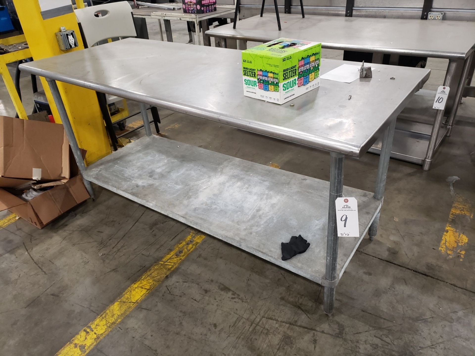 Lot of (34) Stainless Steel Tables, Including: (5) Stainless Steel Table, 30" x 6 | Rig Fee: $2000 - Image 4 of 32