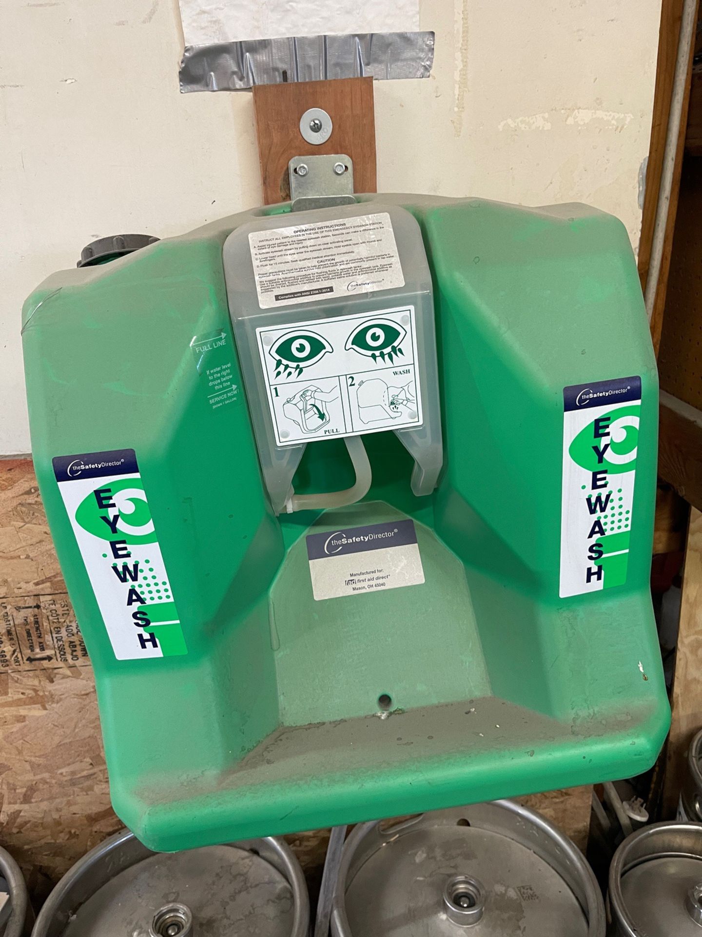 the Safety Director Eye Wash Station | Rig Fee $30