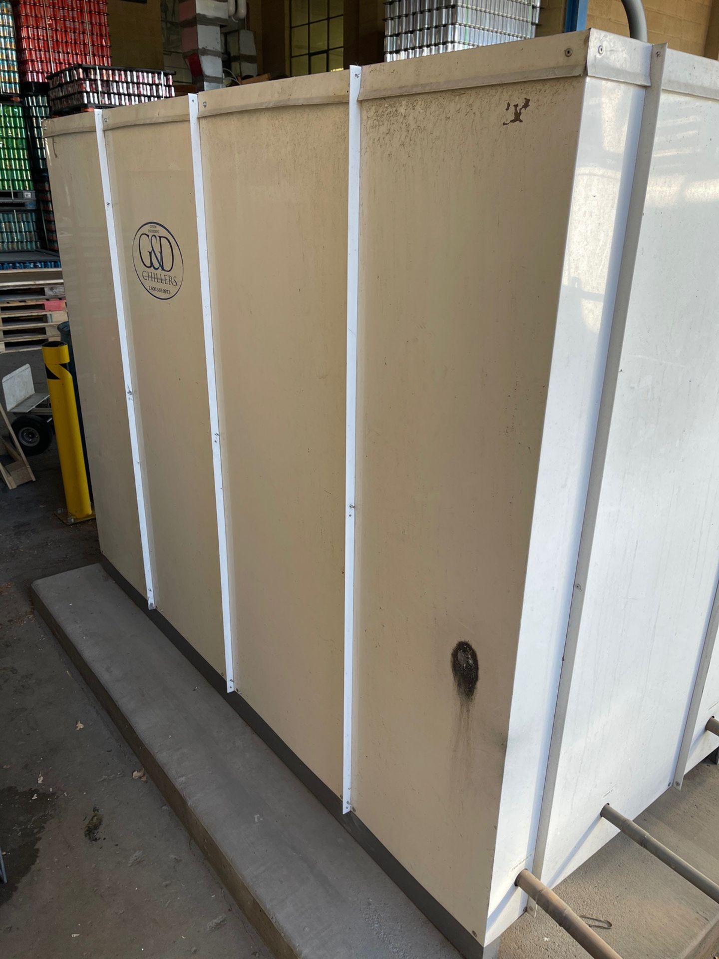 G&D Chillers GD-80H Glycol Chiller, Dual 40HP Compressors, 500 Gallon Reservoir Tank | Rig Fee $1050 - Image 4 of 5