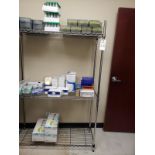 Storage Shelf W/Contents, Laboratory Supplies | Rig Fee $35