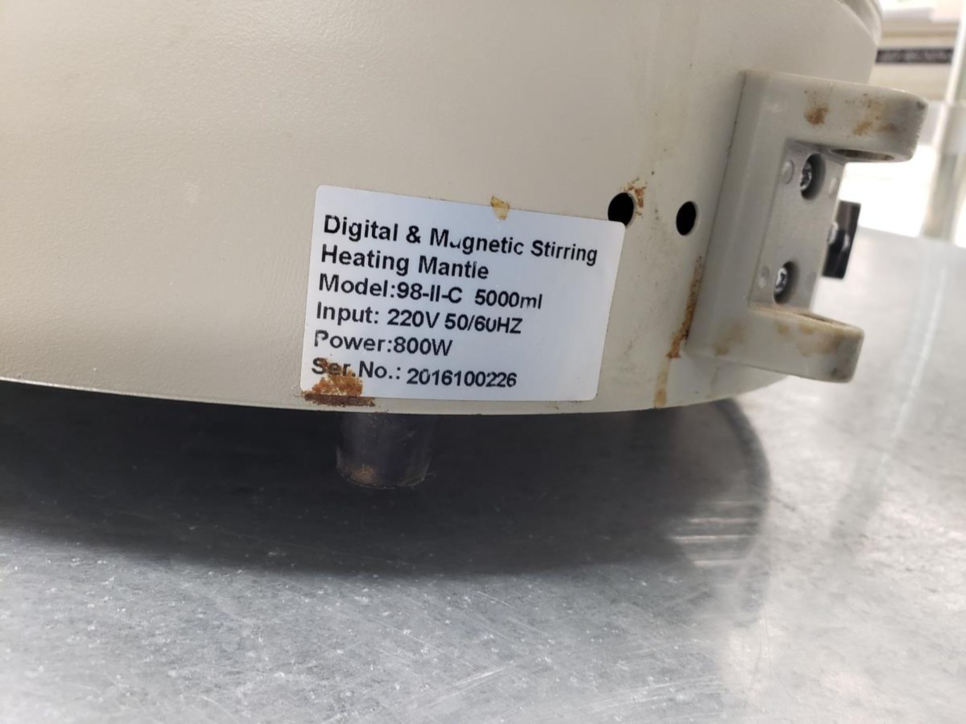 Open Source Scientific Digital Magnetic Stirrer Heating Mantle, M# 98-II-C 5000ml, | Rig Fee $35 - Image 2 of 2