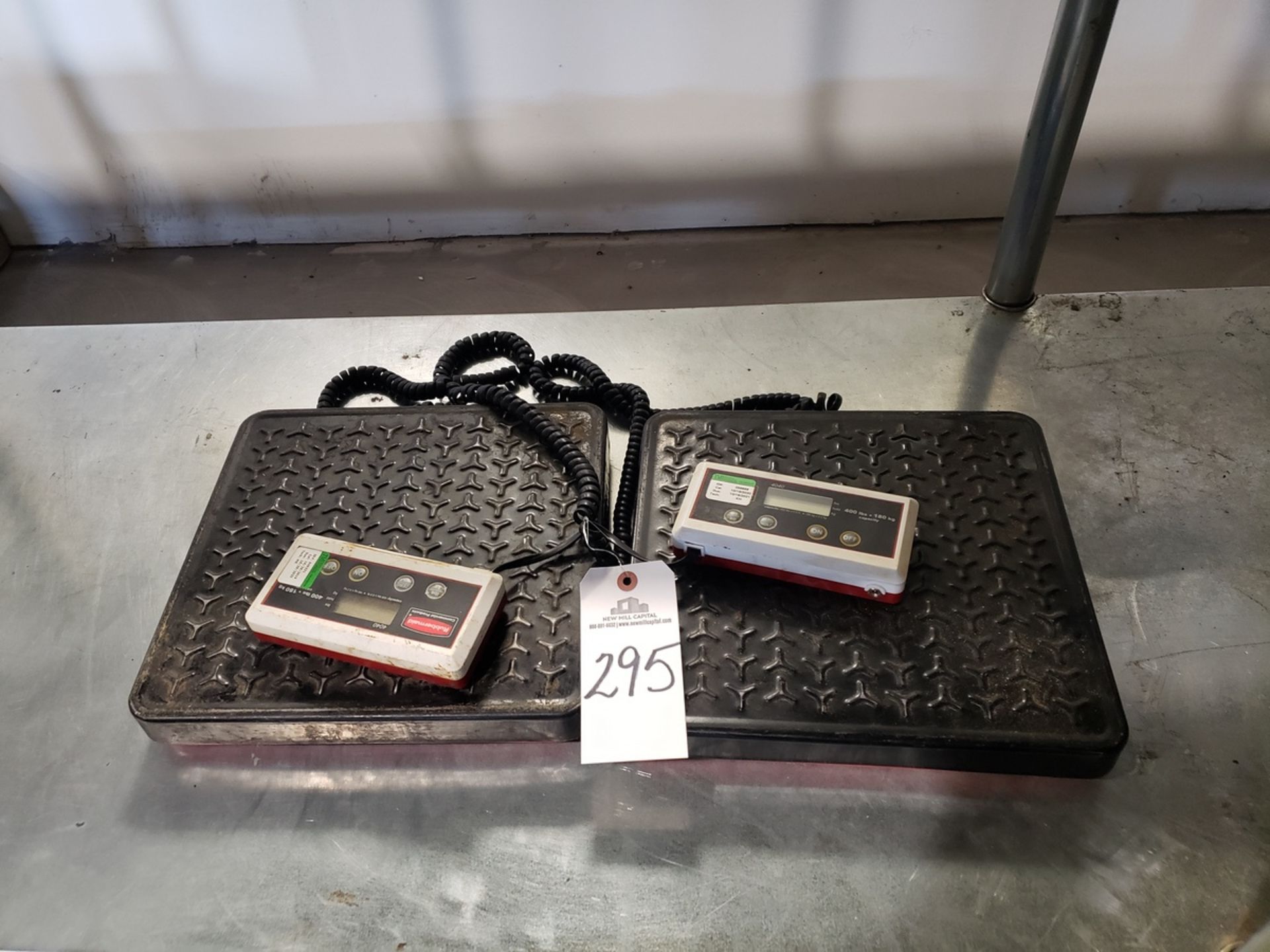 Lot of (2) Bench Top Scales | Rig Fee $35