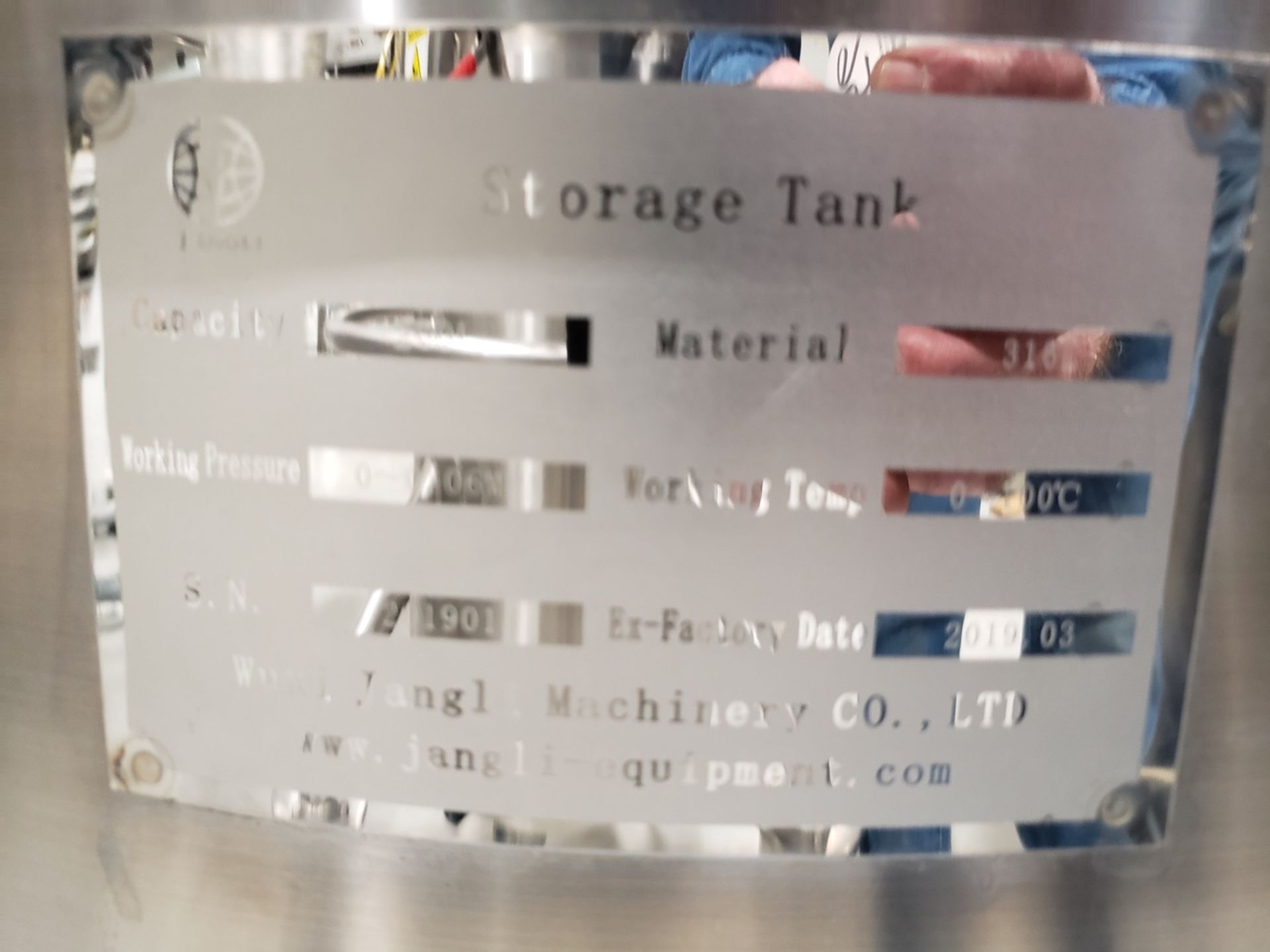 Jangli 200 Liter Gelatin Storage Tank | Rig Fee $100 - Image 2 of 2