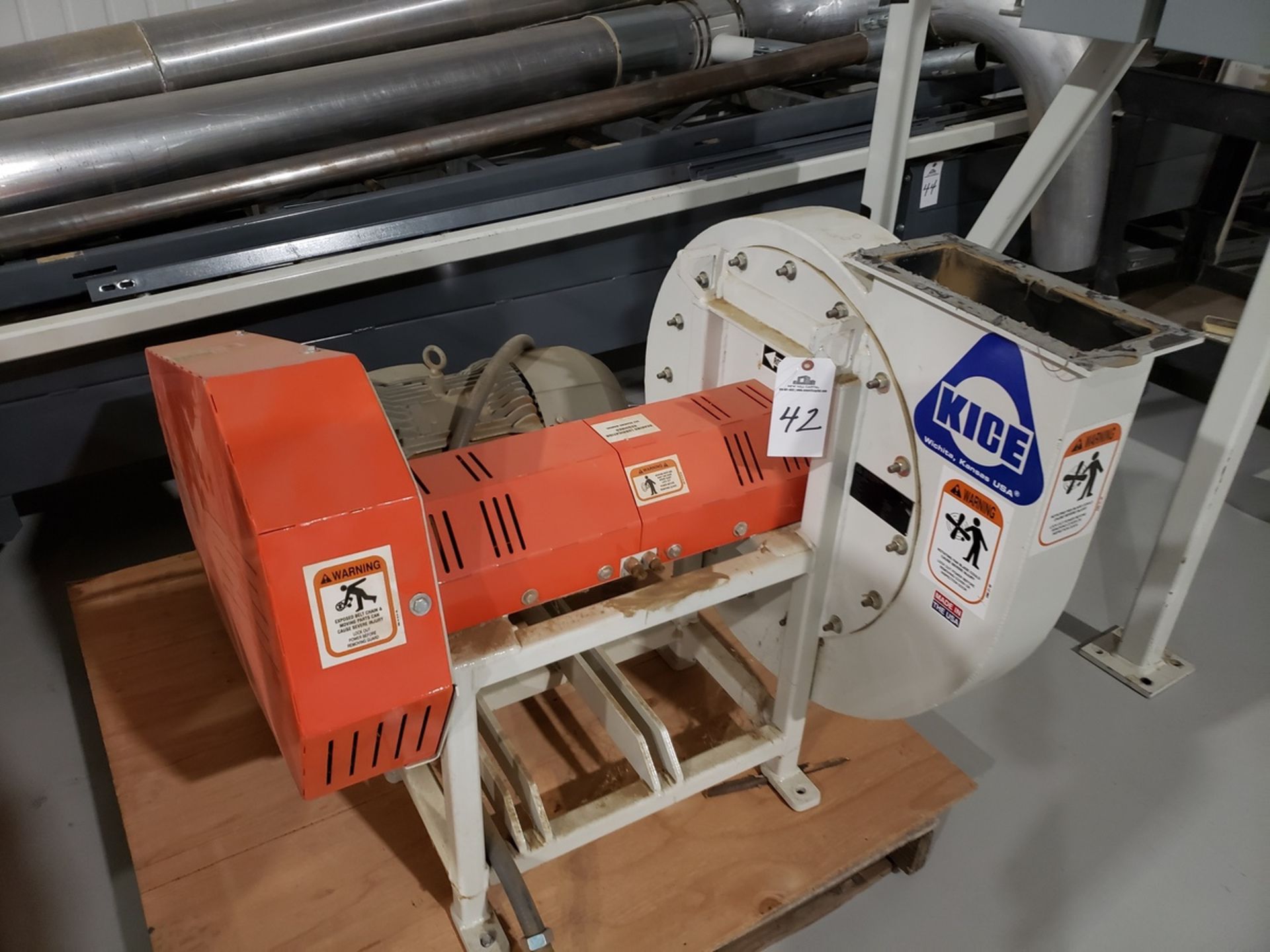 Kice 15 HP Blower - Subj to Bulk | Rig Fee $100