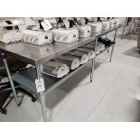 Stainless Steel Table, 30" X 8' | Rig Fee $75