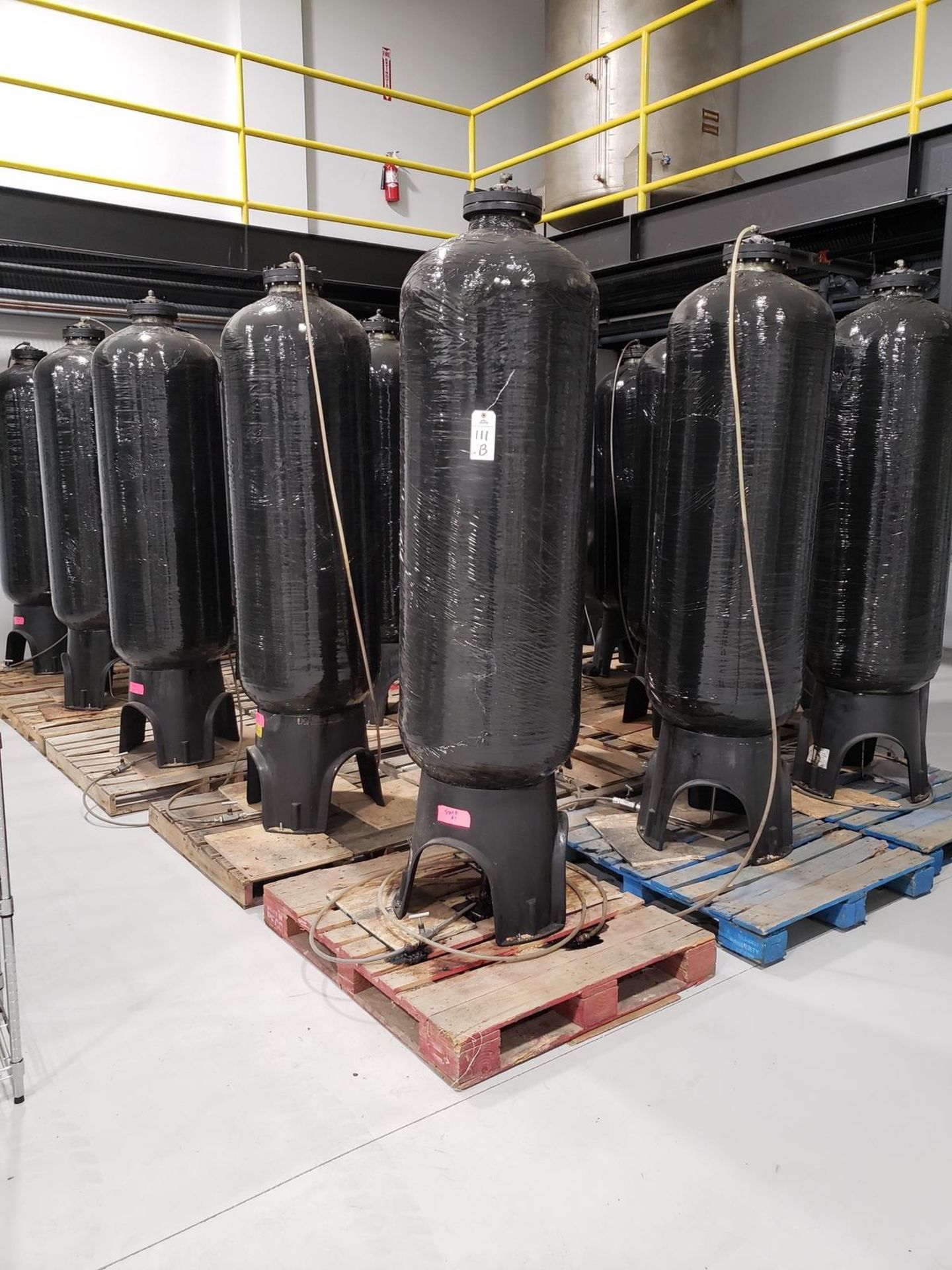 Lot of (19) Pentair Water Composite Filter Media Canisters | Rig Fee $1900