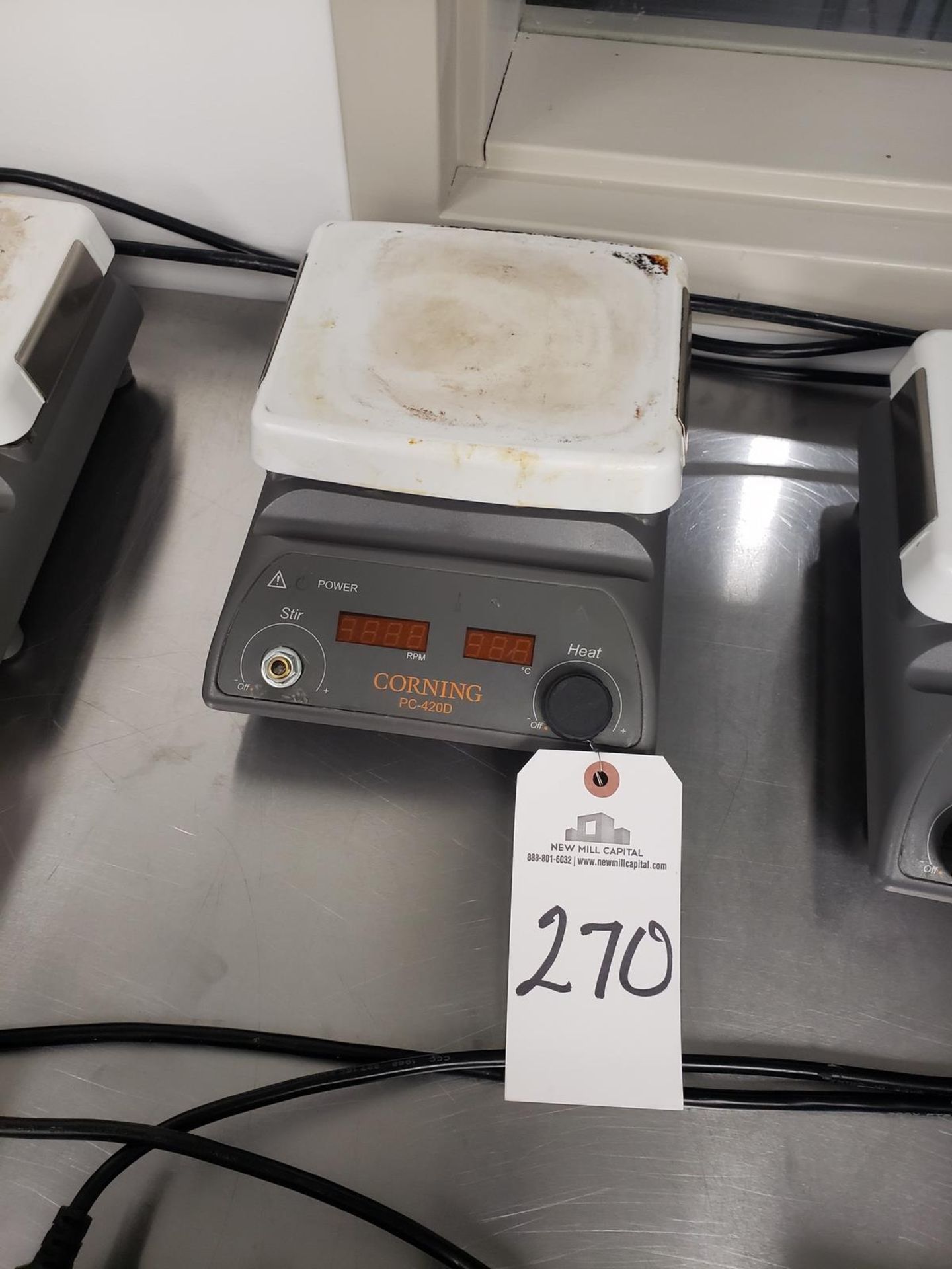 Corning Stirrer/Hot Plate, M# PC-420D | Rig Fee $35