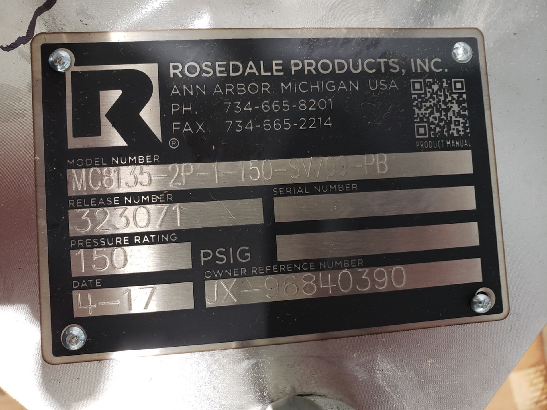 Rosedale Stainless Steel Cartridge Filter/Strainer | Rig Fee $25 - Image 2 of 2