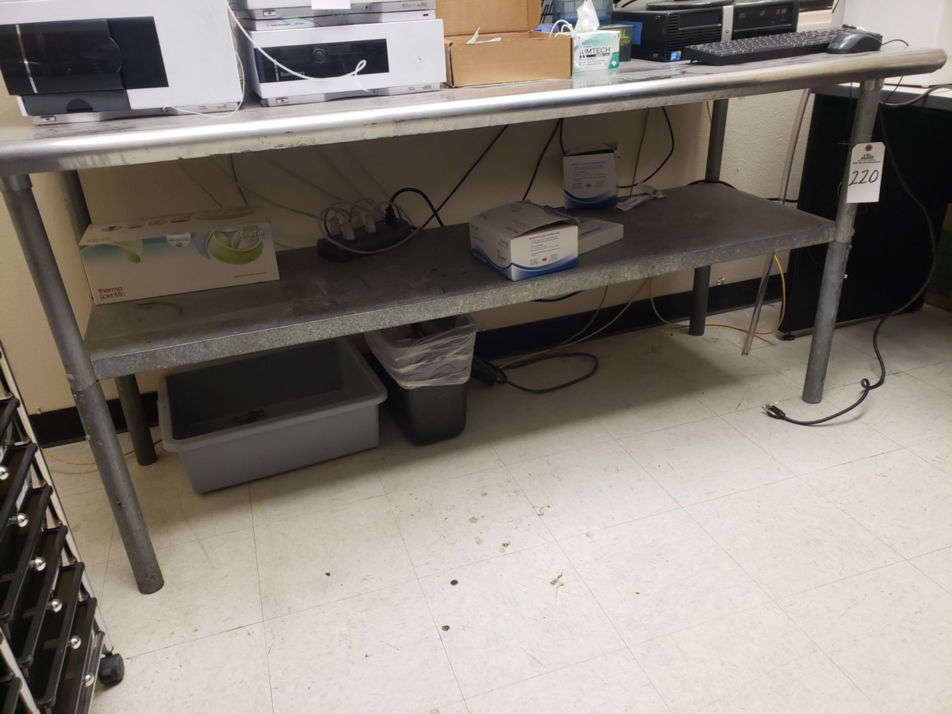 Stainless Steel Table, 30" x 6' | Rig Fee $35