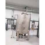 Chicago Boiler 4,250 Liter Stainless Steel Holding Tank, W/ Top Drive Pneumatic Agi | Rig Fee $750