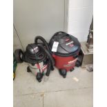 Lot of (2) Shop Vacuums