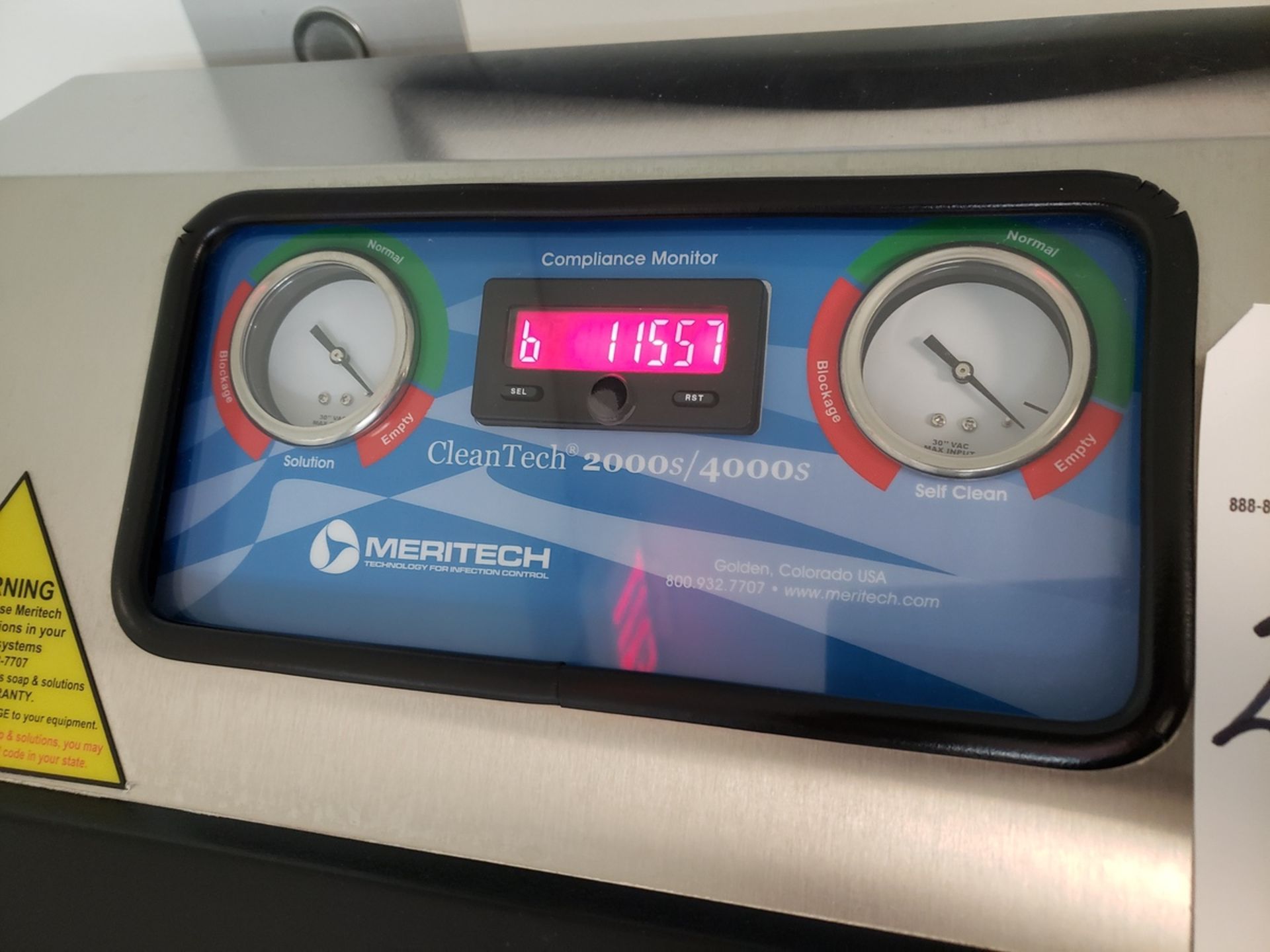Meritech CleanTech 2000s/4000s Automatic Handwashing Station - Image 2 of 2