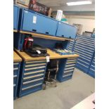 Lista Maple Top Work Bench/Storage Unit