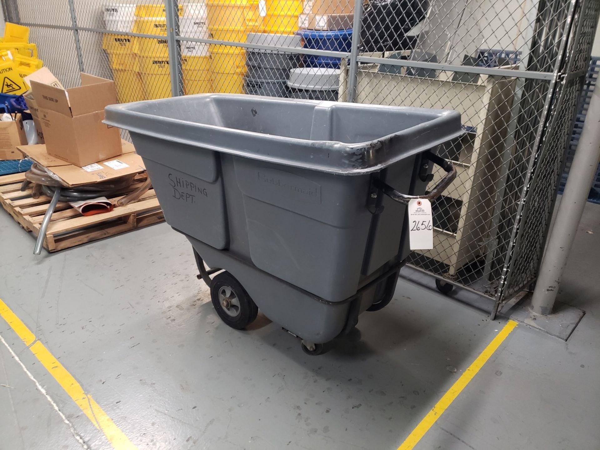 Poly Trash Receptacle | Rig Fee $10