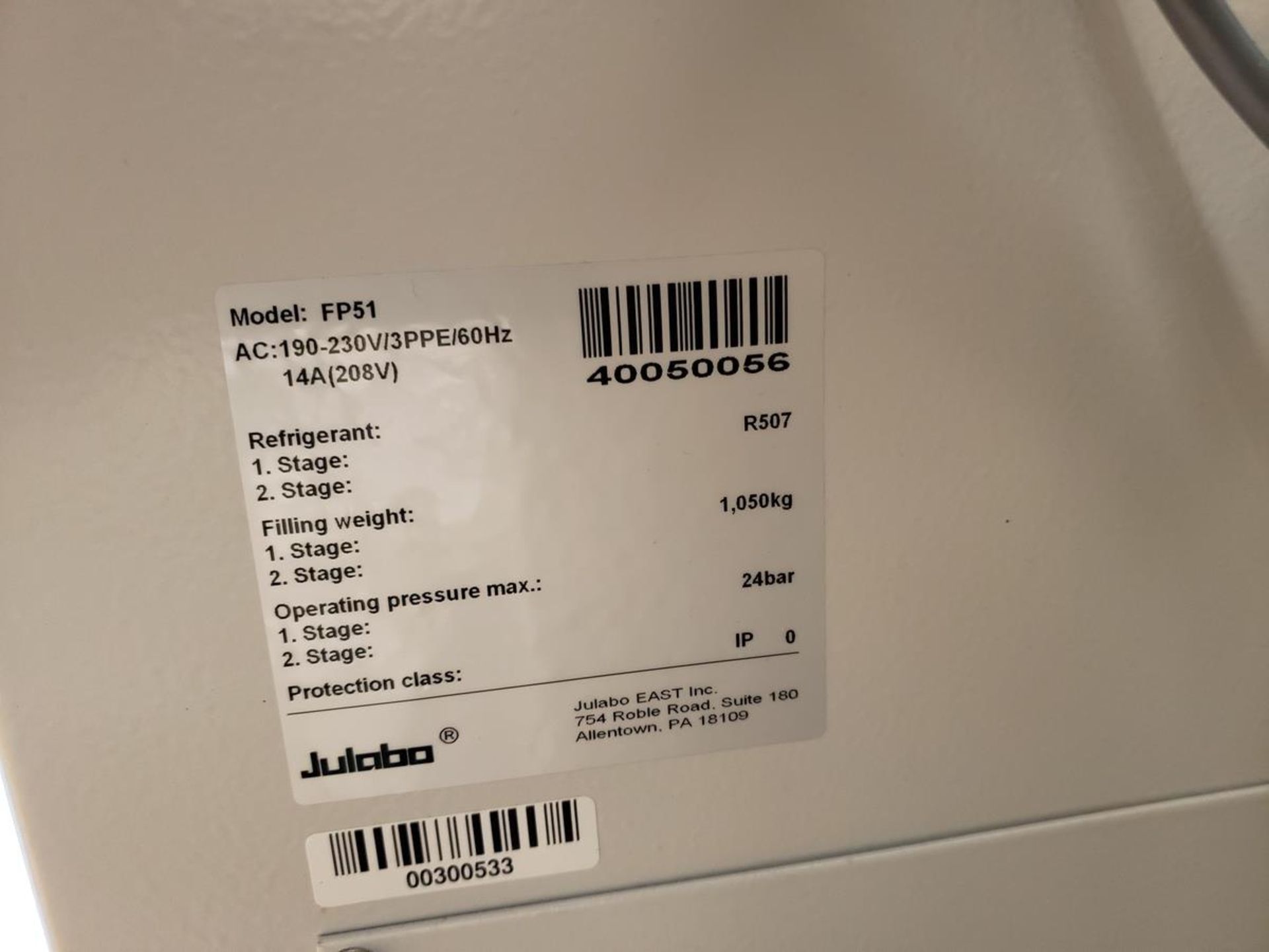 Julabo Ultra Low Refrigerated Circulator, M# FP51, S/N 40050056 | Rig Fee $150 - Image 2 of 2