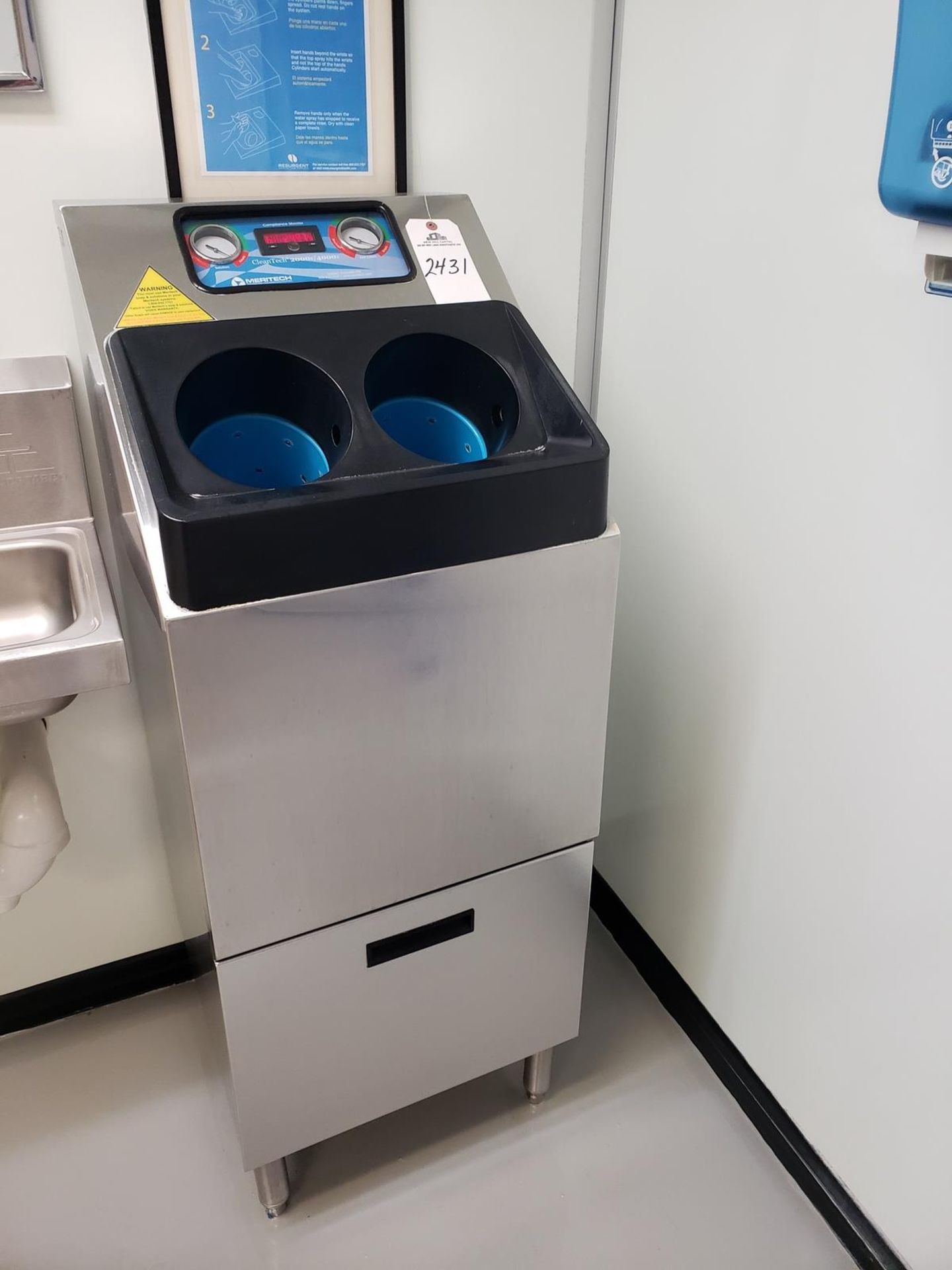 Meritech CleanTech 2000s/4000s Automatic Handwashing Station