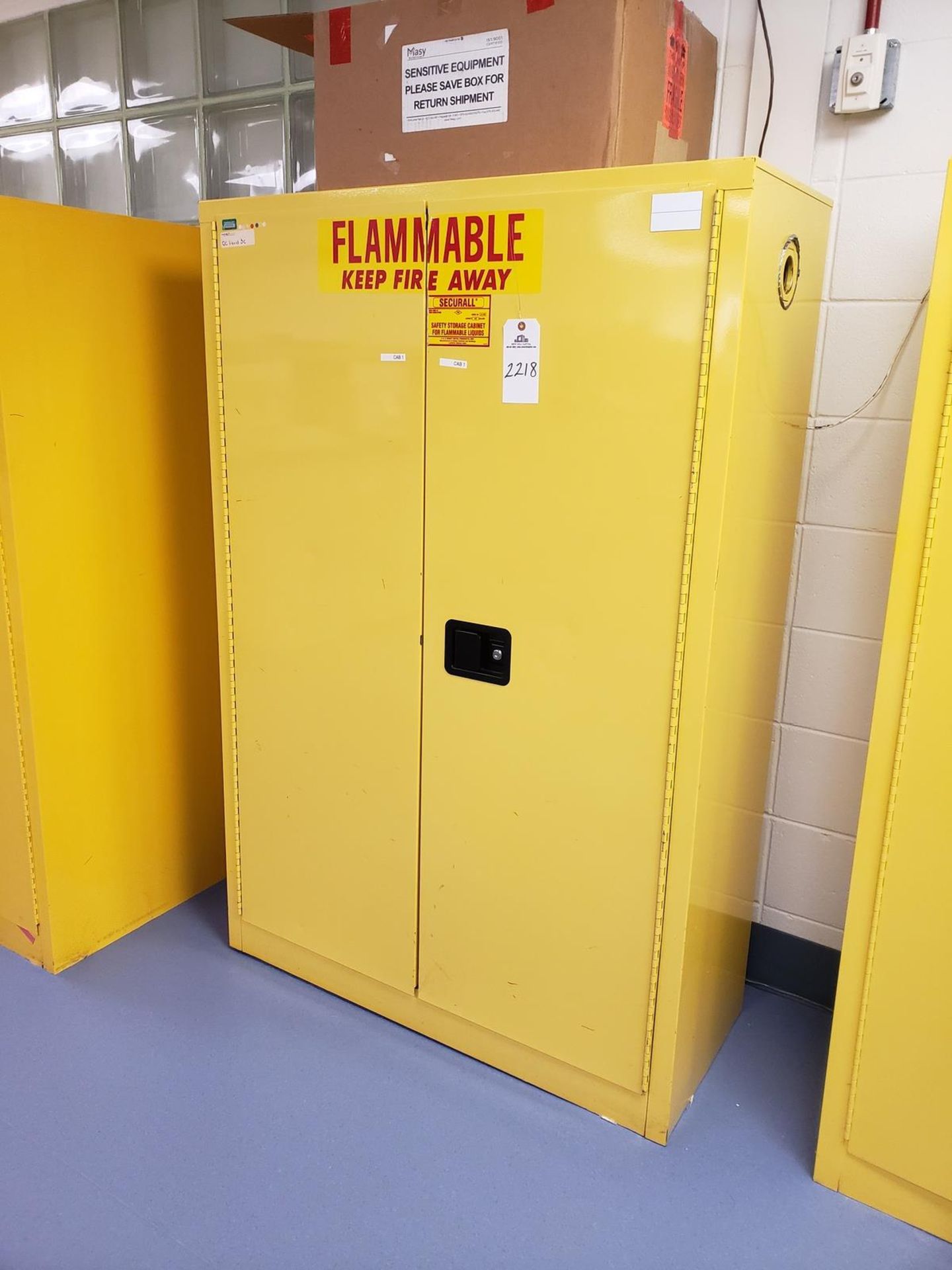 Flammable Storage Cabinet | Rig Fee $100