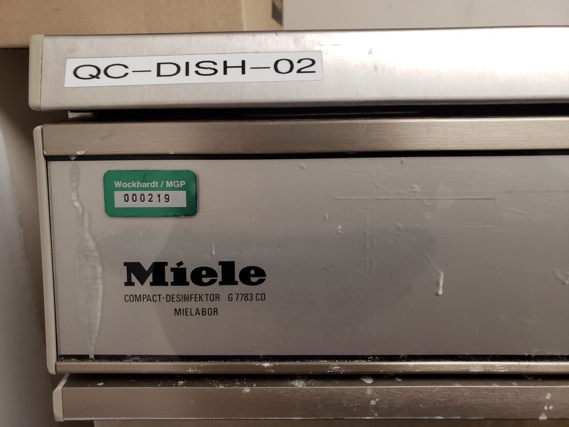 Miele Commercial Dishwasher, M# G 7783 CD W/Contents - Image 2 of 3