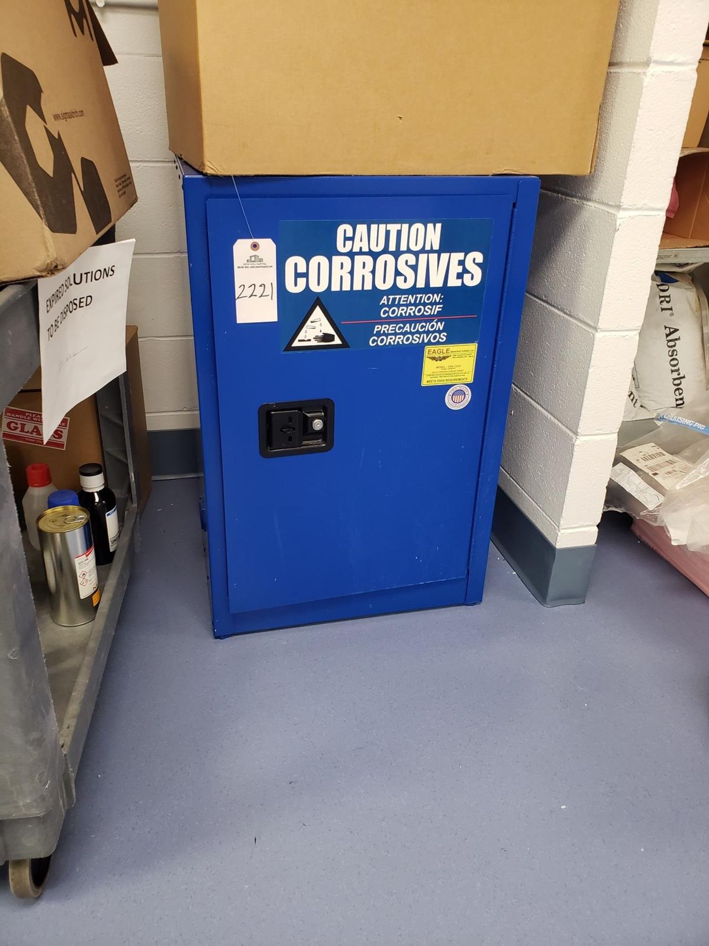 Flammable Storage Cabinet | Rig Fee $50