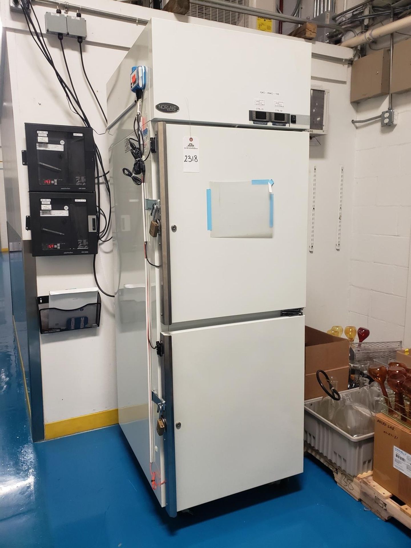 Norlake Scientific Refrigerator/Freezer, M# NSRF202WWW/0