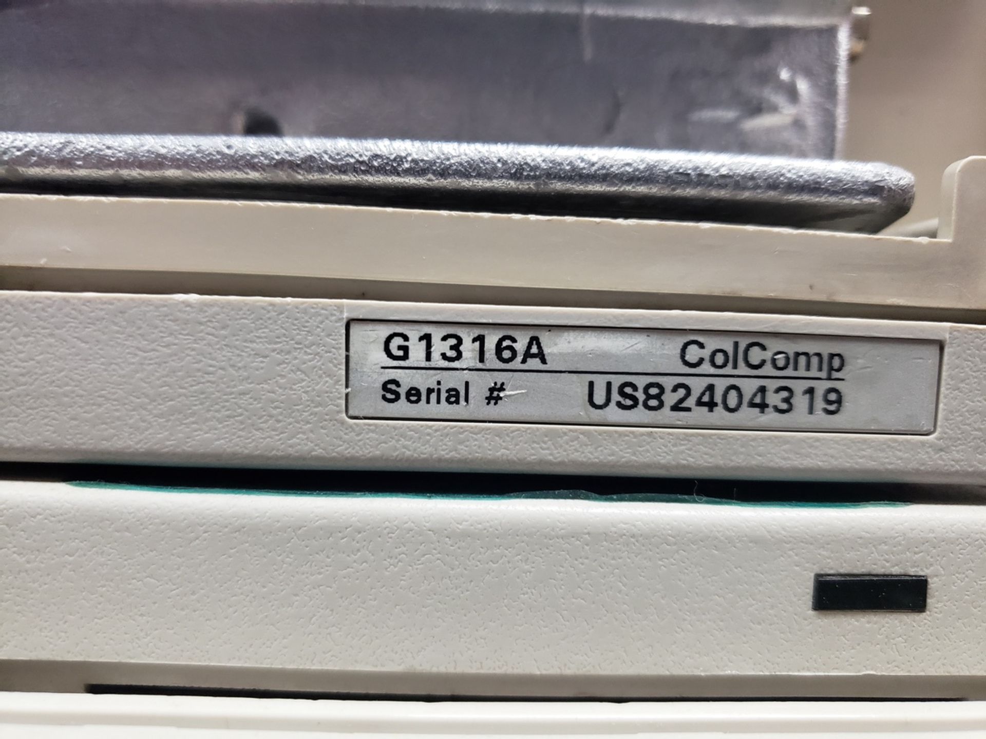 HP/Agilent HPLC System, HP DAD, M# G1315A, S/N US74902479, HP ColComp, M# G1316A | Rig Fee $See Desc - Image 3 of 7