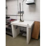 Marble Balance Table W/Height Gage