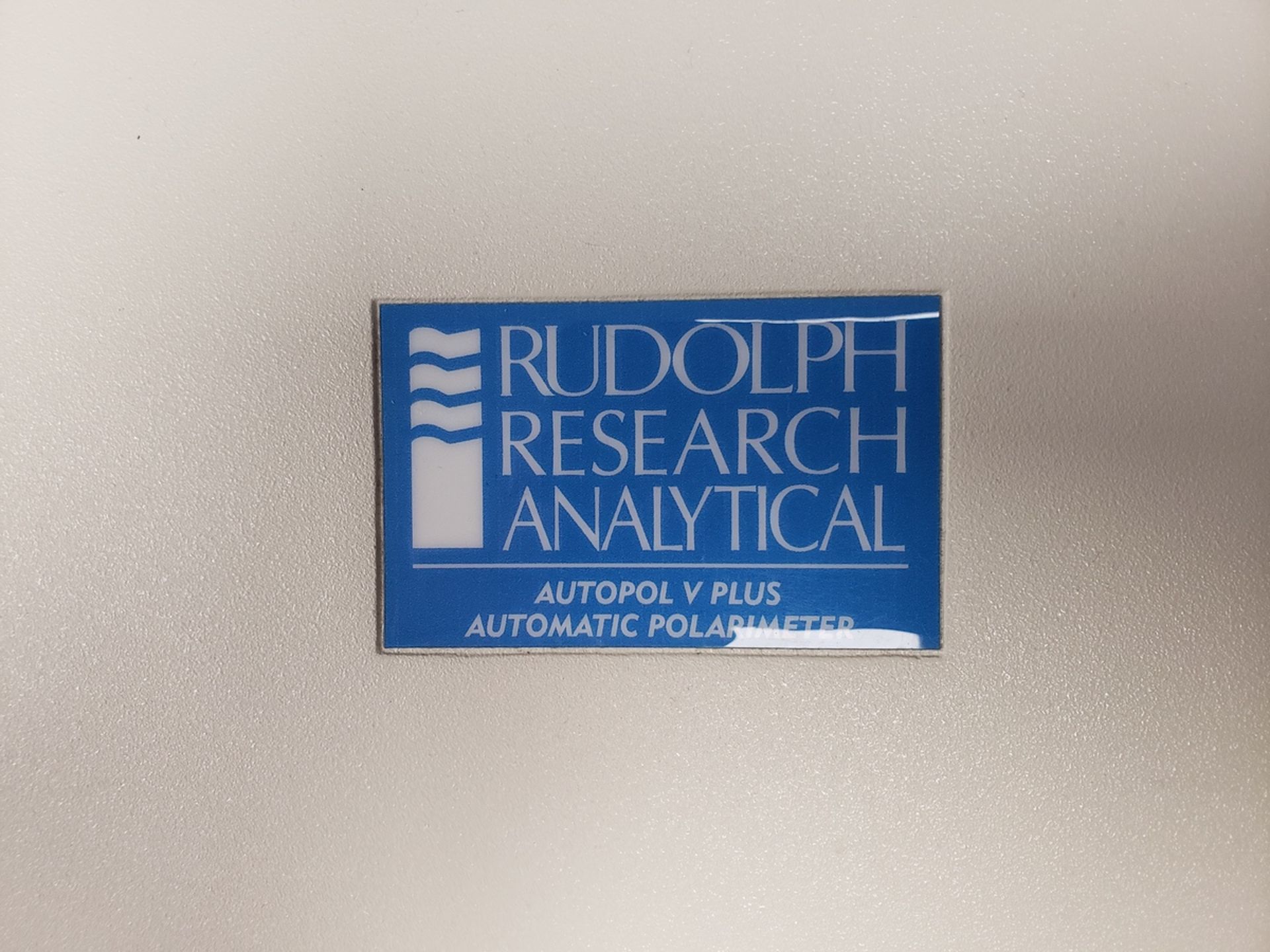 RudolphResearch Analytical Autopol V Plus Automatic Polarimeter, M# APV-PLUS-1W, S/N 86085A - Image 4 of 4