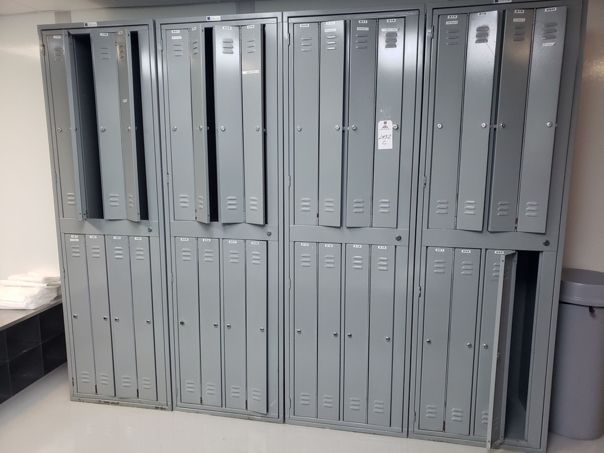 Lot of Employee Lockers | Rig Fee $200