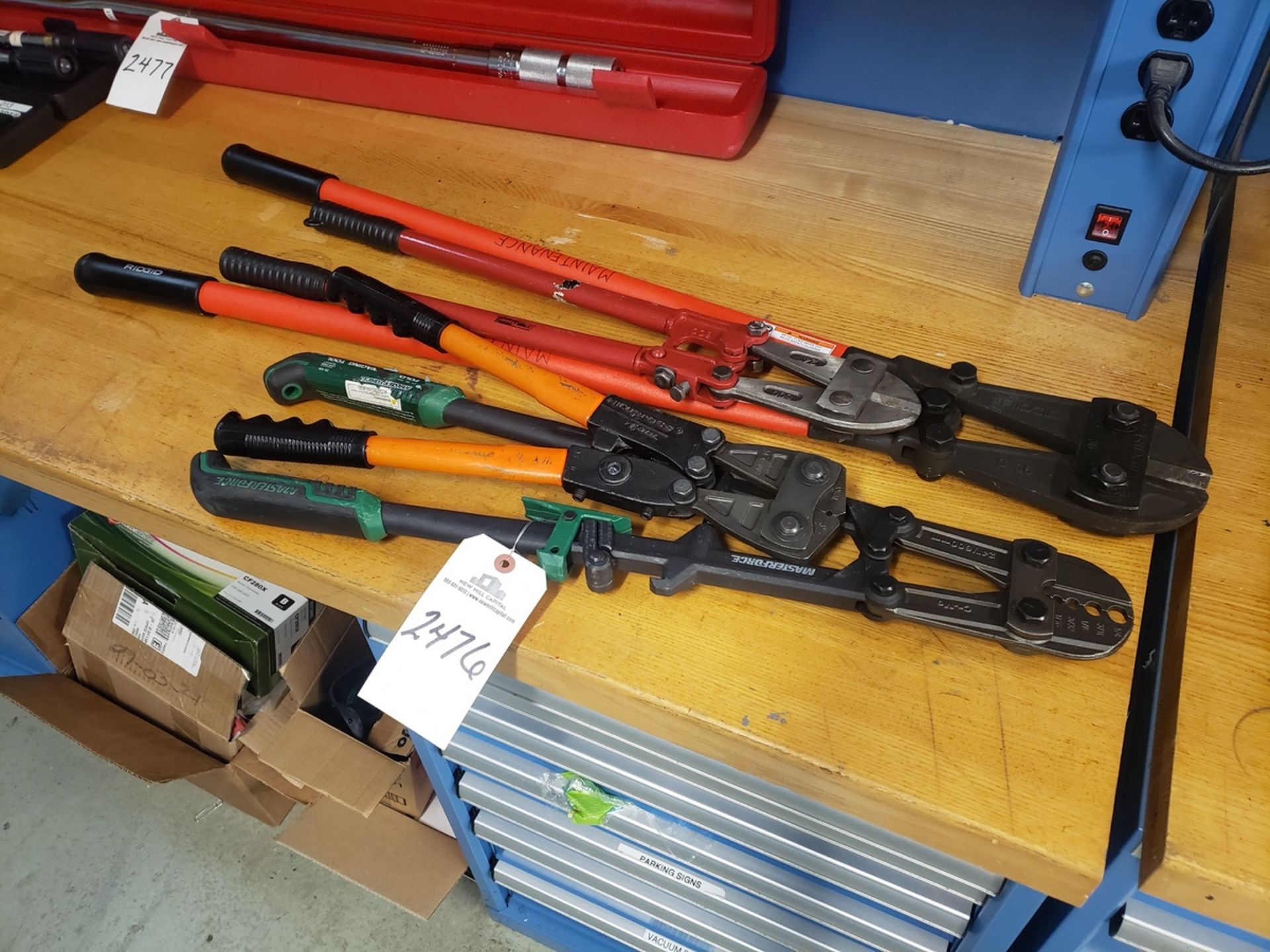 Lot of Crimpers & Bolt Cutters