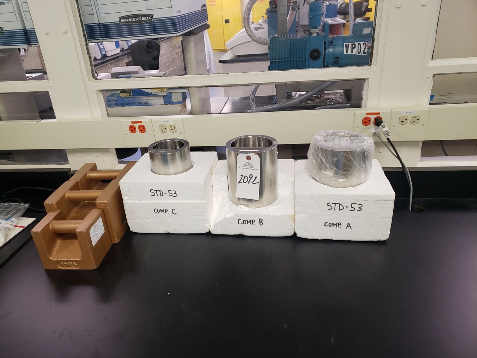 Lot of Laboratory Calibration Weights