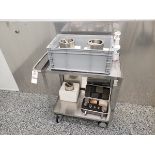Laboratory Balance Weights W/Stainless Steel Cart
