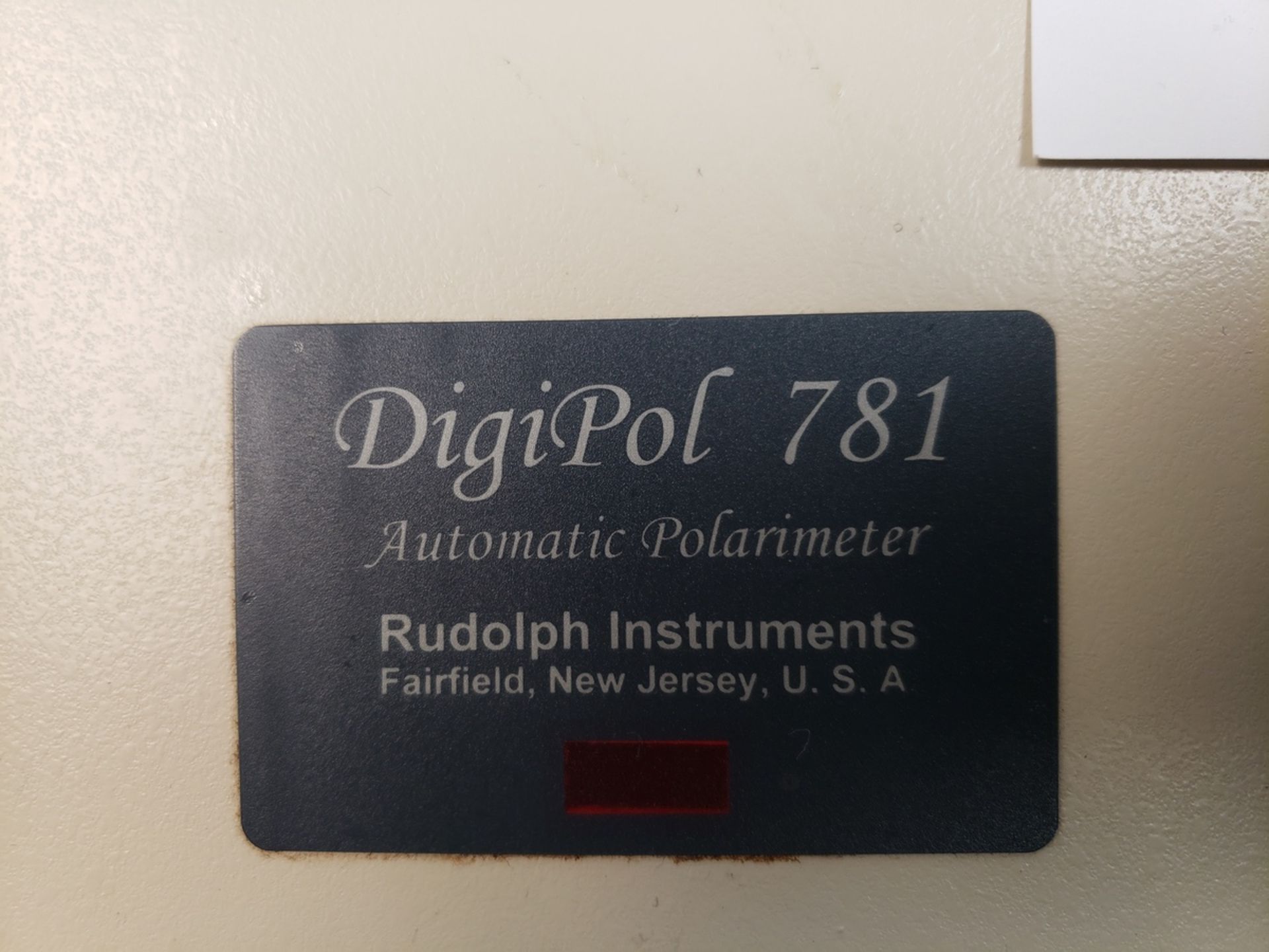 Rudolph Instruments GigiPol 781 Automatic Polarimeter | Rig Fee $100 - Image 2 of 3