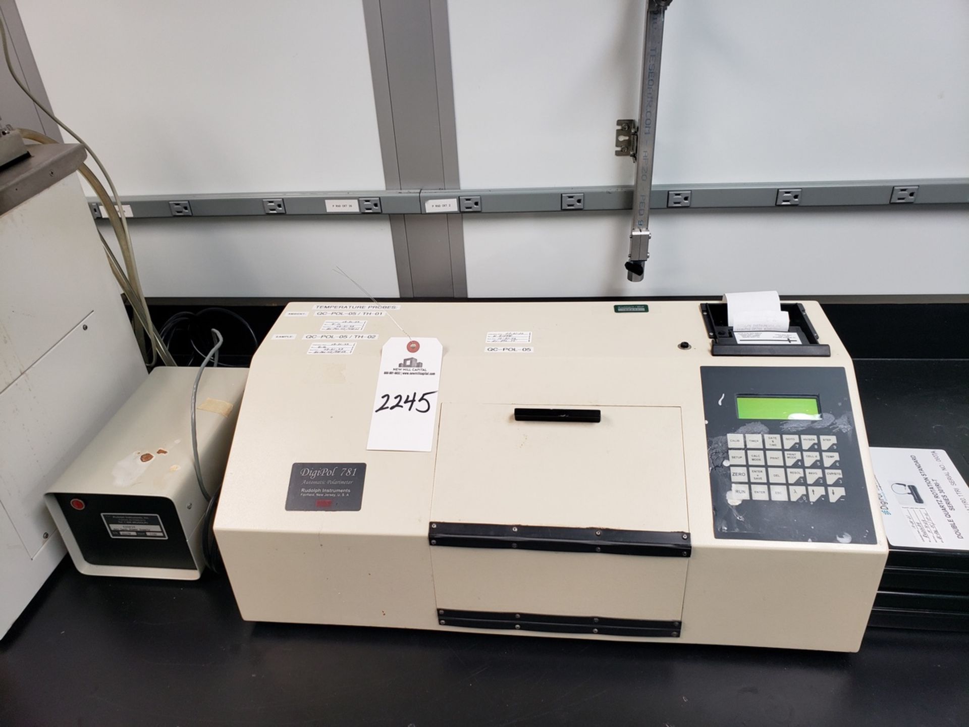 Rudolph Instruments GigiPol 781 Automatic Polarimeter | Rig Fee $100