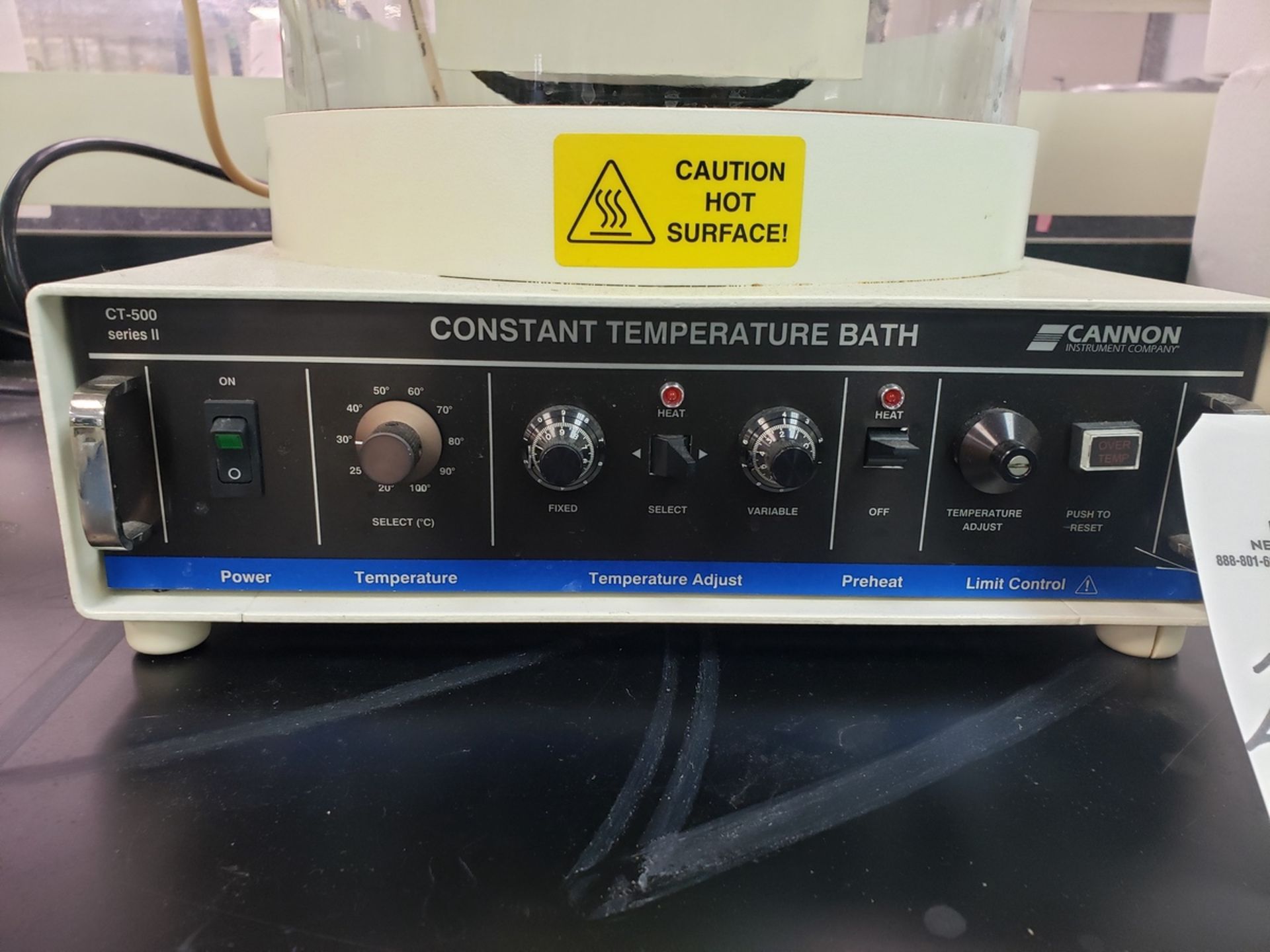 Cannon Constant Temperature Bath, M# CT-500 Series II, S/N 2007-A514 - Image 3 of 3