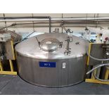 DCI 5,000 Gallon Stainless Steel Mixing Tank, S/N 86-PH-34156-A, Approx Dims: 9' x 1 | Rig Fee $3500