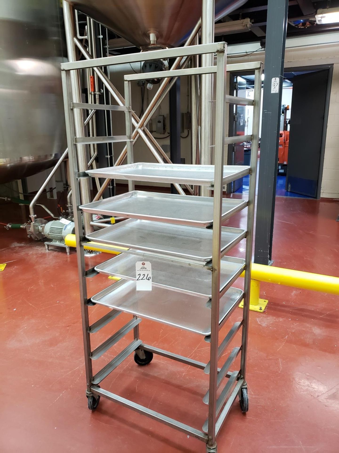 Storage Rack, W/ Pans | Rig Fee $25