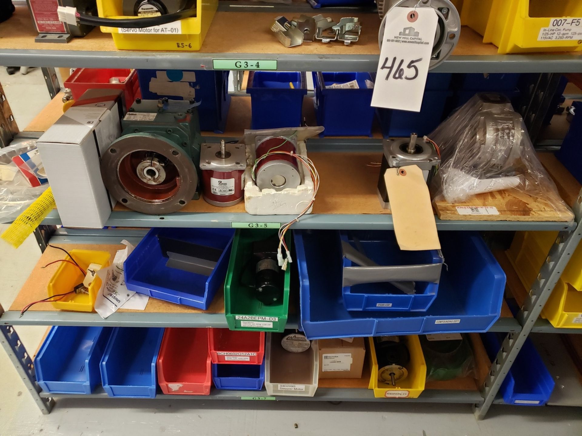 Contents of Storage Shelf Section, Spare Parts | Rig Fee $100 (Includes Boxing) - Image 3 of 3