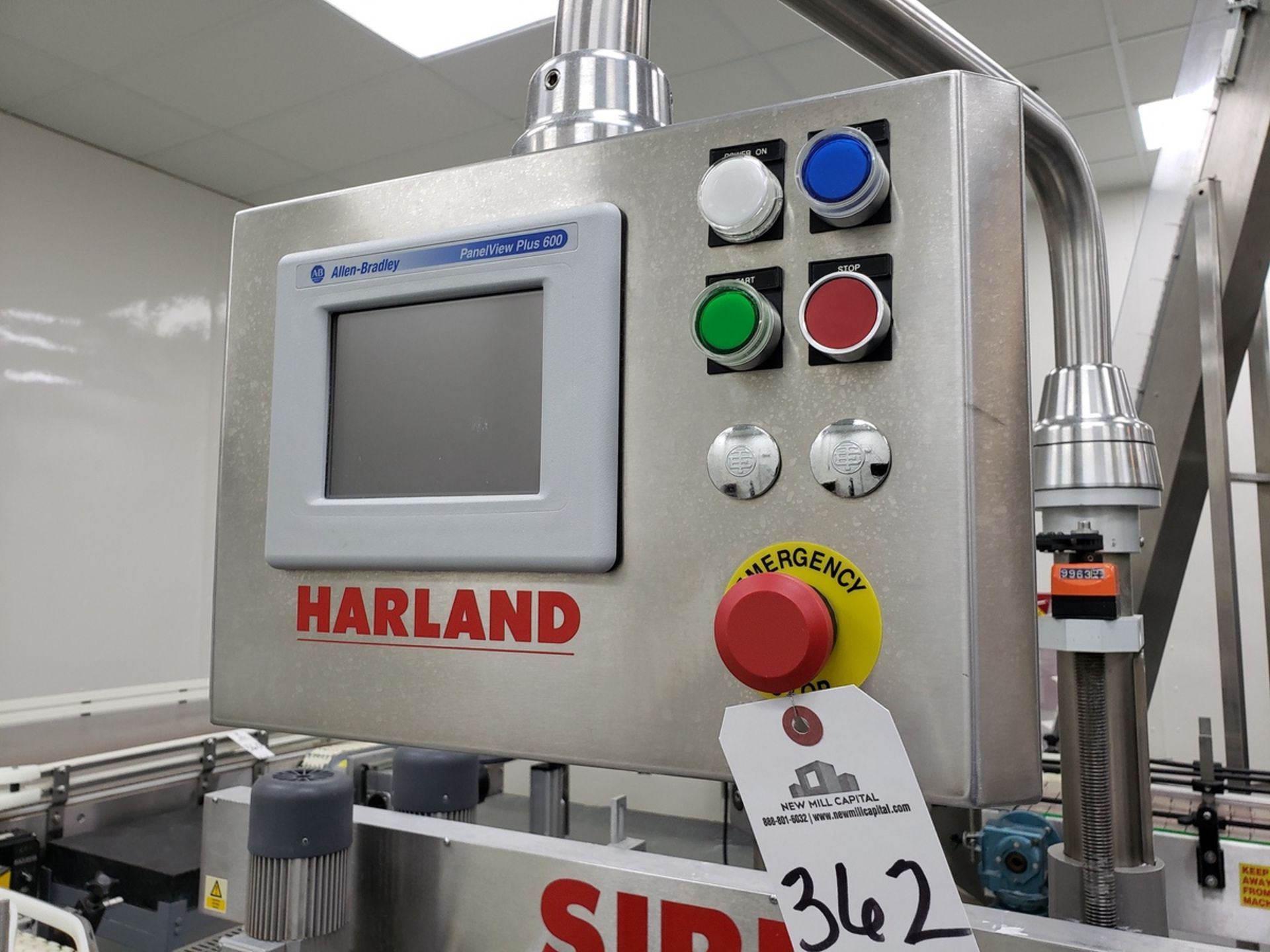 Harland Print/Place Labeler, M# Sirius Mark 5, S/N J31820/01, W/ Labe - Subj to Bulk | Rig Fee $1000 - Image 3 of 7