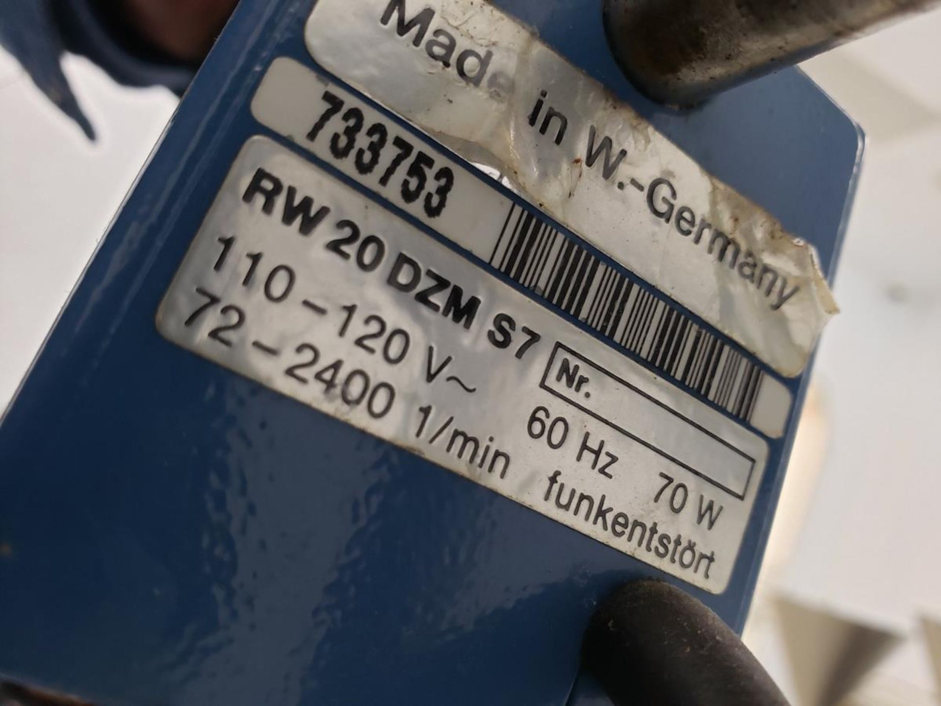 Tekmar Overhead Stirrer, M# RW 20 DZM | Rig Fee $50 - Image 3 of 3