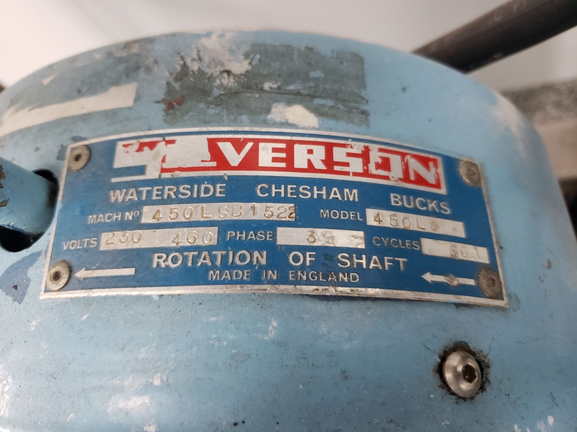 Silverson High Shear In-Line Mixer, M# 450LS, S/N 450LSB1522, 10 HP | Rig Fee $150 - Image 2 of 3