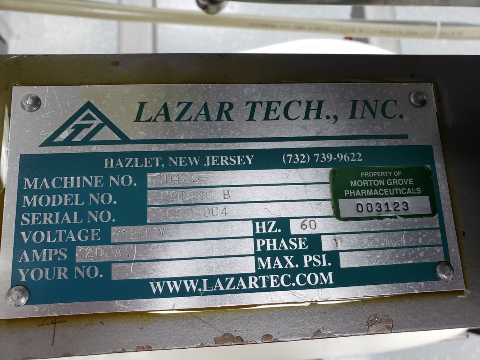 Lazar 4 Spindle Cap Re-Torquer, M# LCT-20-B, S/N 10282004 - Subj to Bulk | Rig Fee $400 - Image 2 of 4