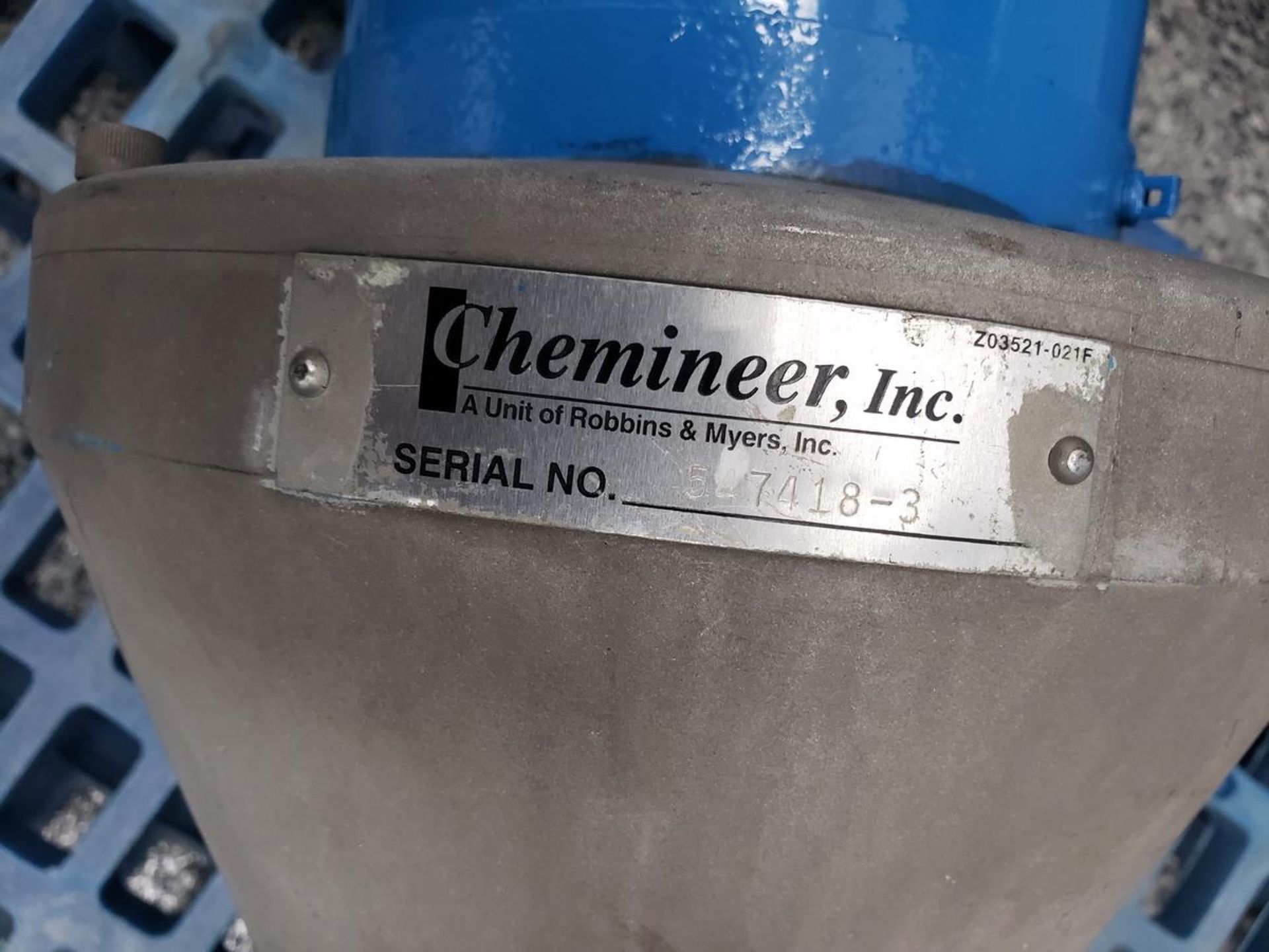 Chemineer 2 HP Mixer, S/N 547418-3 | Rig Fee $50 - Image 2 of 3