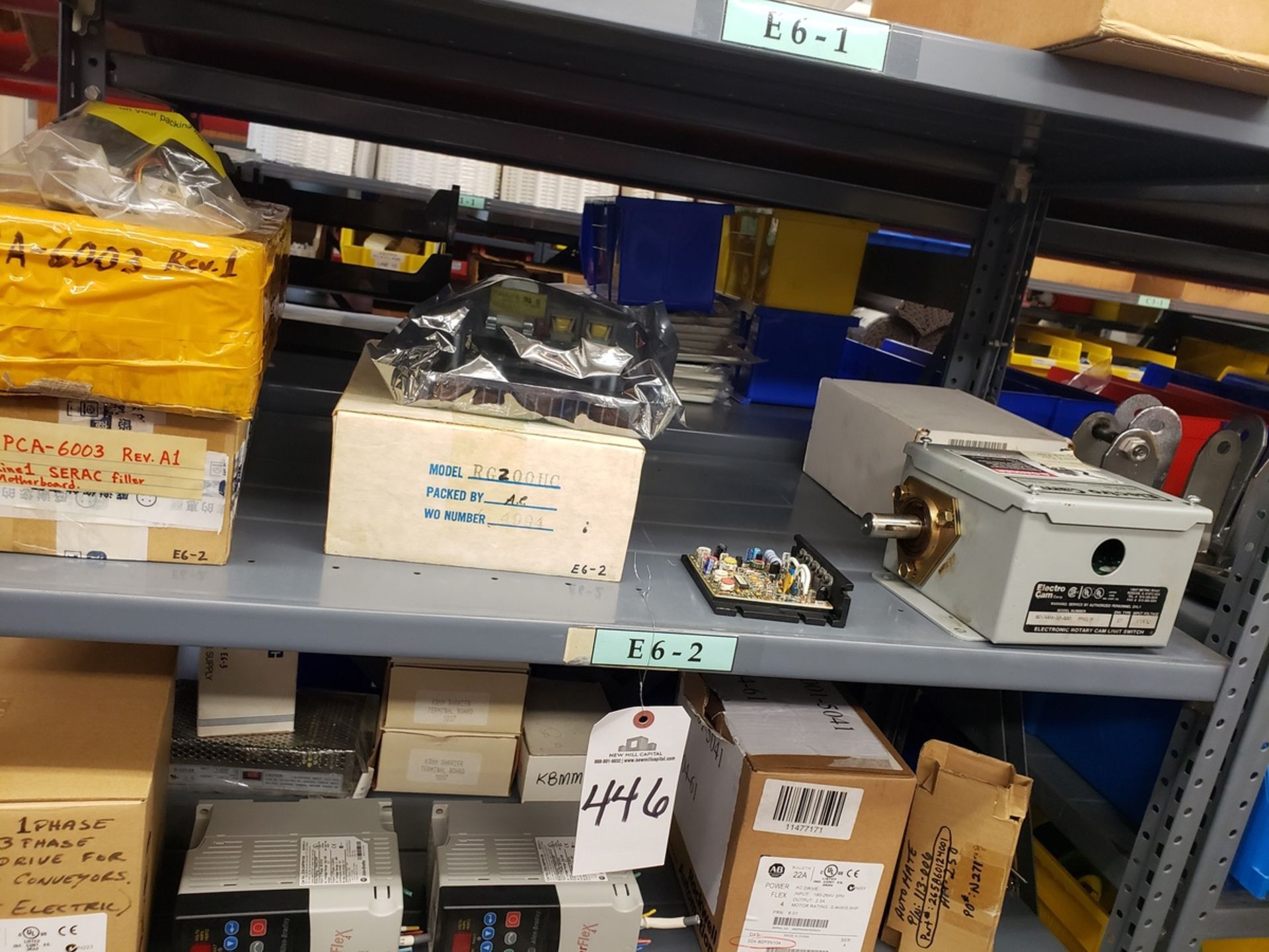 Contents of Storage Shelf Section, Spare Parts | Rig Fee $100 (Includes Boxing) - Image 2 of 4