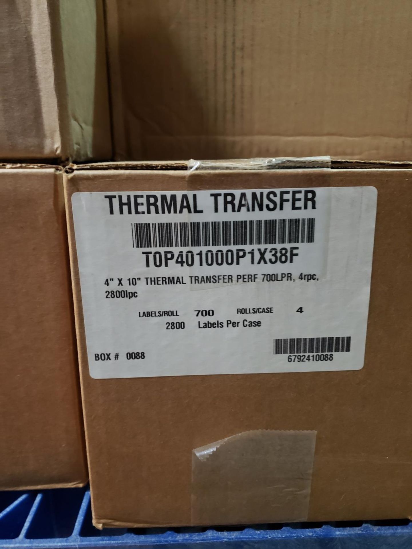 Pallet Lot Thermal Transfer Labels | Rig Fee $15 - Image 2 of 2