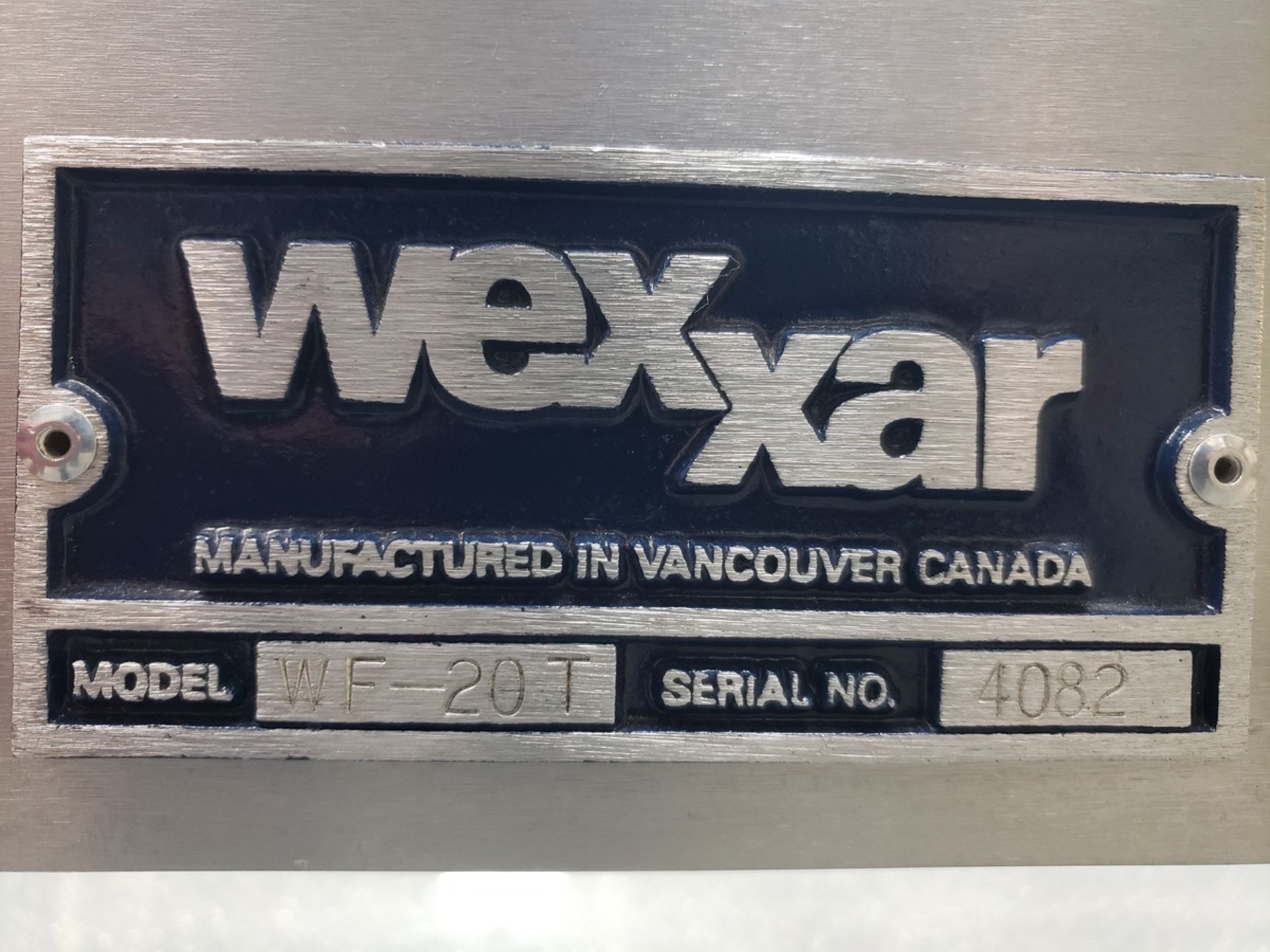 Wexxar Case Former, M# WF-20T, S/N 4082 | Rig Fee $1000 - Image 2 of 6