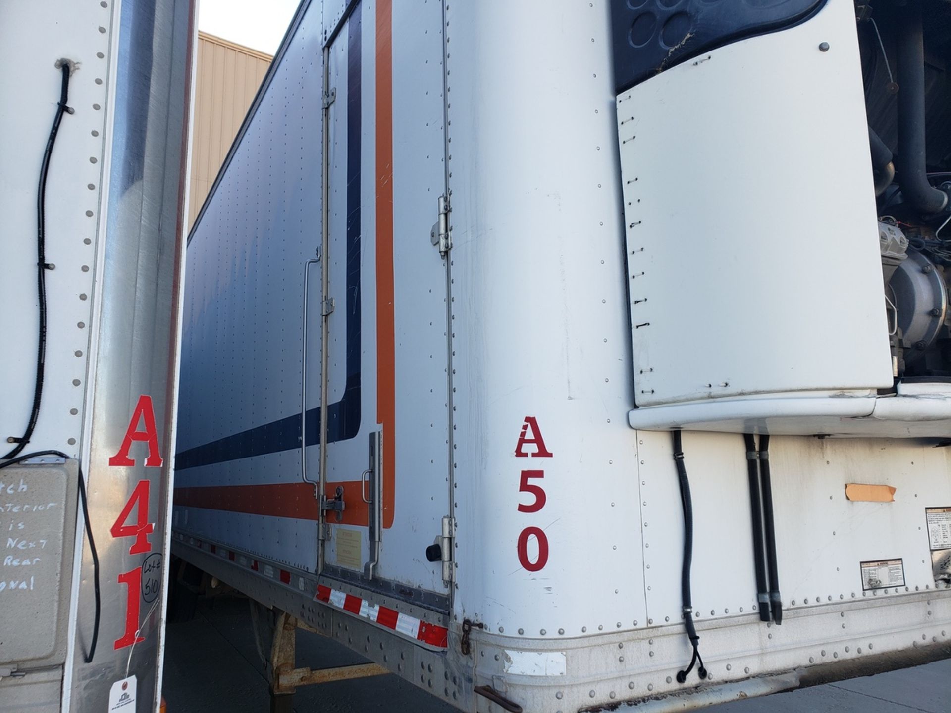 Great Dane Limited, 2008, 40' Refrigerated Van Trailer, Roll-Up Rear Door, Reefer U | Rig Fee $100 - Image 3 of 4