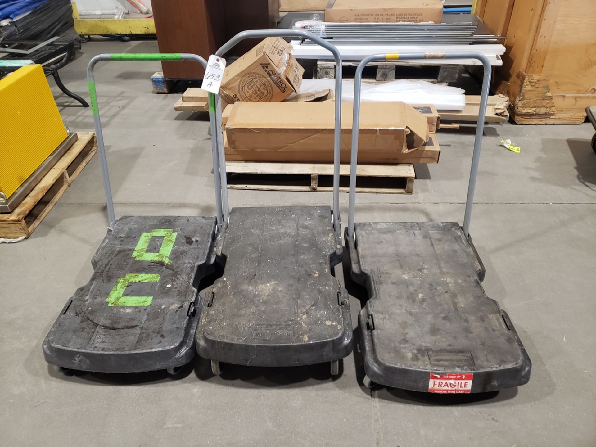 Lot of (3) Shop Carts | Rig Fee $50