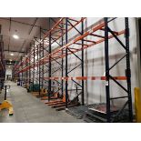 Lot of Pallet Racking, (30) Uprights, 42" x 20', (174) 8' Beams | Rig Fee $3000